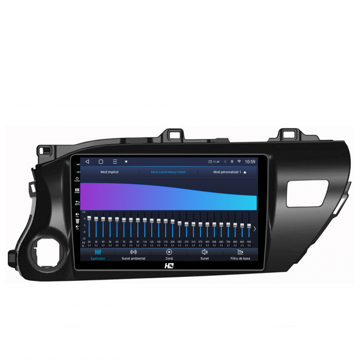 Navigatie Android 13 Toyota Hilux QLED | Hub64.ro [9]
