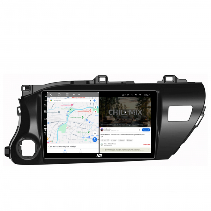 Navigatie Android 13 Toyota Hilux QLED | Hub64.ro [6]
