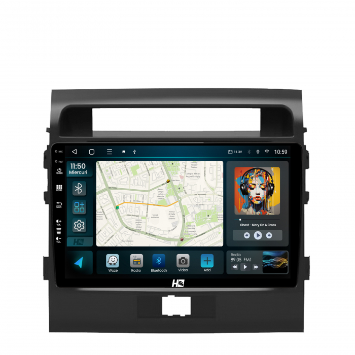 Navigatie Android 13 Land Cruiser 200 QLED | Hub64.ro [2]
