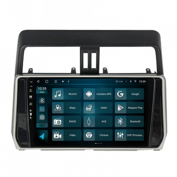 Navigatie Android 13 Land Cruiser 2018+ QLED | Hub64.ro [3]