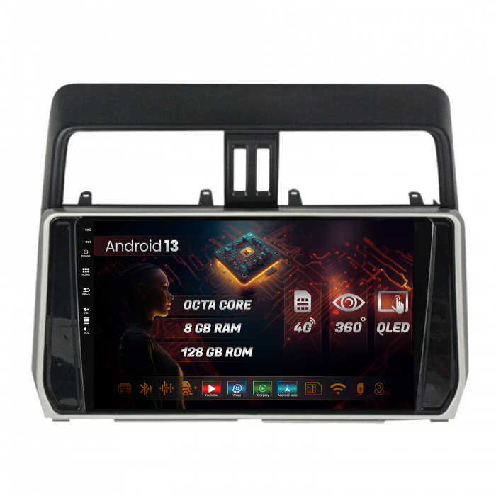 Navigatie Android 13 Land Cruiser 8+128GB | Hub64.ro [1]