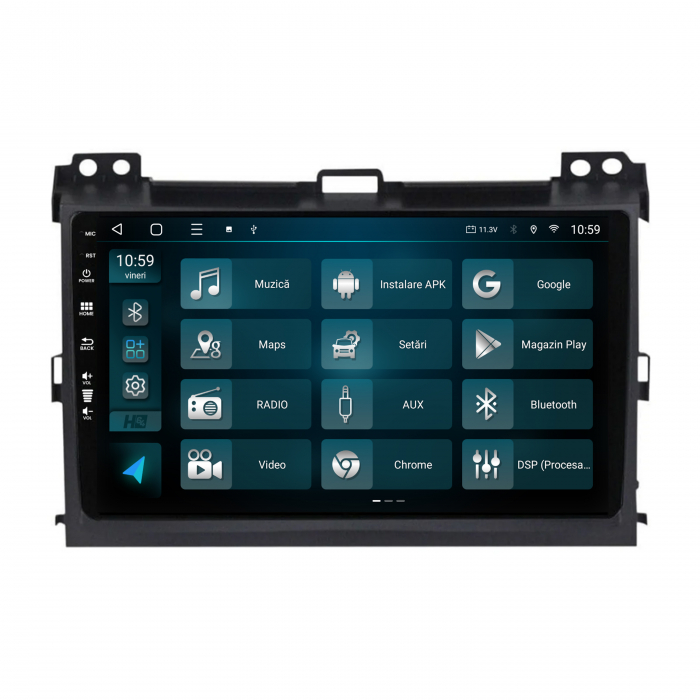 Navigatie Android 13 Toyota Prado QLED | Hub64.ro [3]