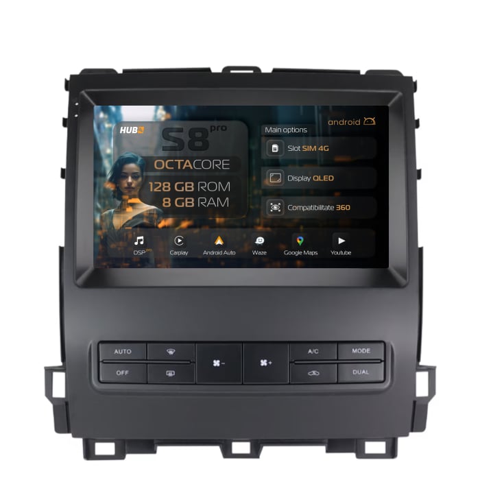 Navigatie Android 13 Toyota Prado 8+128GB | Hub64.ro [1]