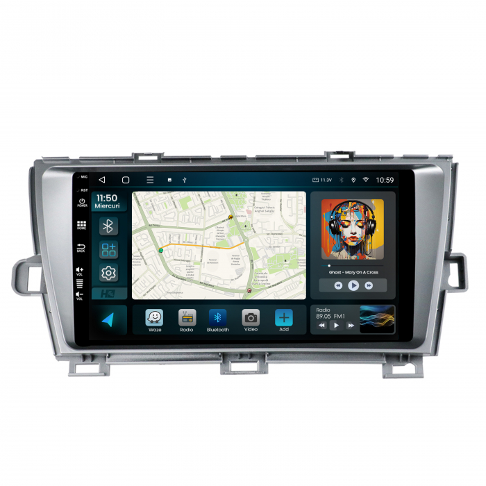 Navigatie Android 13 Toyota Prius QLED | Hub64.ro [2]
