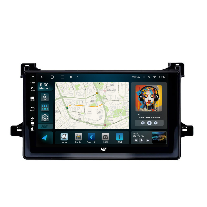 Navigatie Android Toyota Prius QLED | Hub64.ro [2]
