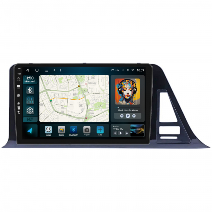 Navigatie Android 13 Toyota CHR (2016-2020) QLED | Hub64.ro [2]