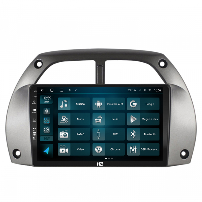 Navigatie Android 13 Toyota RAV4 QLED | Hub64.ro [3]