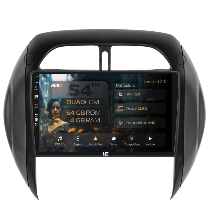 Navigatie Android 13 Toyota RAV4 QLED | Hub64.ro [1]