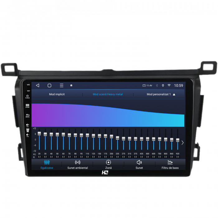 Navigatie Android 13 Toyota RAV4 2013 QLED | Hub64.ro [8]