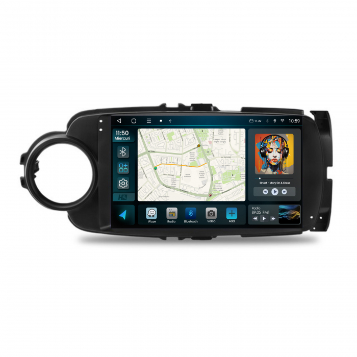 Navigatie Android 4G 6GB Toyota Yaris 2010+ 6GB | Hub64.ro [2]