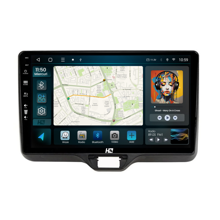 Navigatie QLED Android Toyota Yaris QLED | Hub64.ro [2]