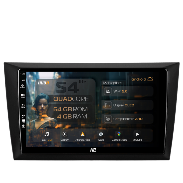 Navigatie Android 13 VW Golf 6 Qled | Hub64.ro [1]