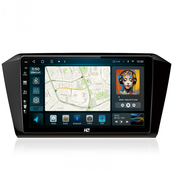 Navigatie Android 13 A4(B6/B7) / Seat Exeo | Hub64.ro [2]