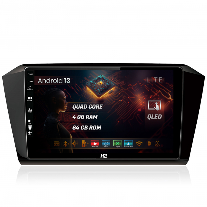 Navigatie Android 13 Passat B8 QLED | Hub64.ro [1]