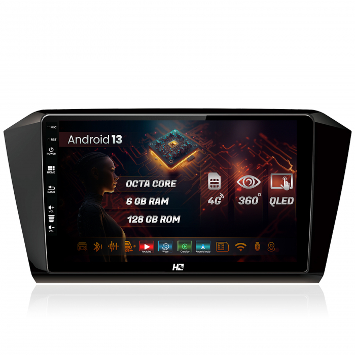 Navigatie Android 13 Passat B8 6+128GB | Hub64.ro [1]