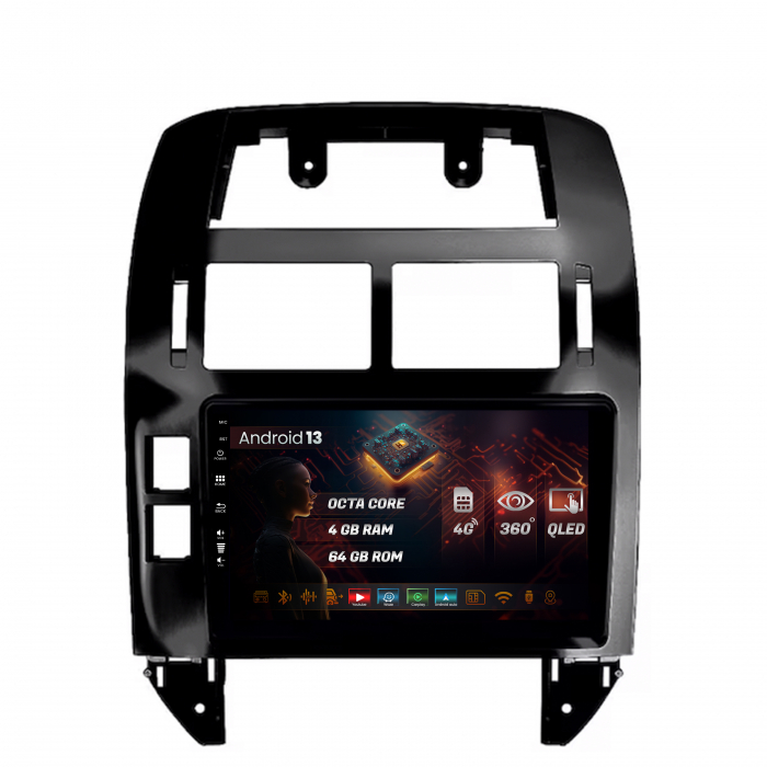 Navigatie Polo 2004-2011 4G 4+64GB | Hub64.ro [1]