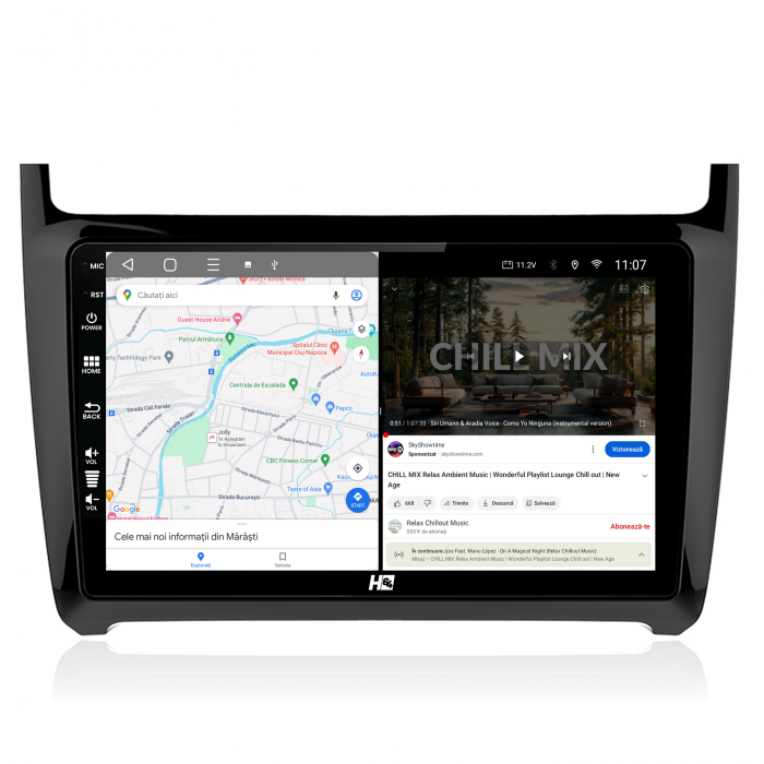 Navigatie Android 13 Volkswagen Polo QLED | Hub64.ro [6]