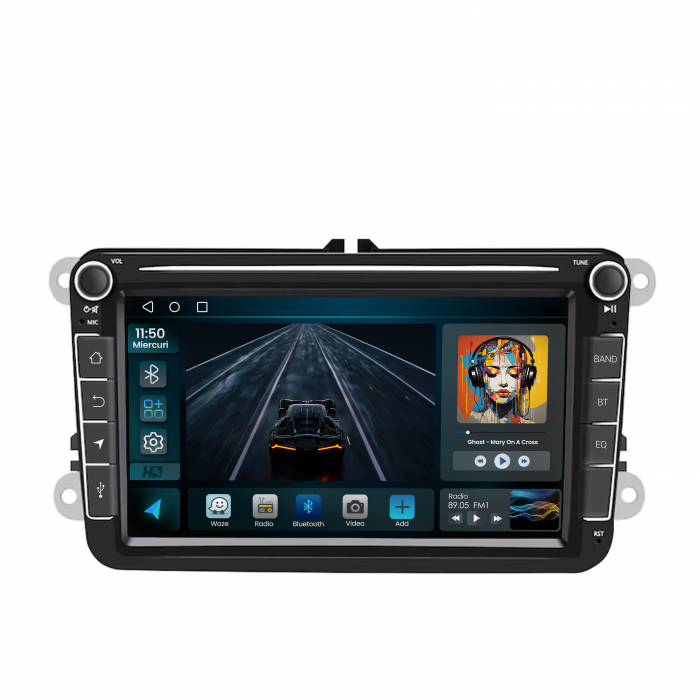 Navigatie Volkswagen, Skoda, Seat, Android | HB-64VW82GB [2]