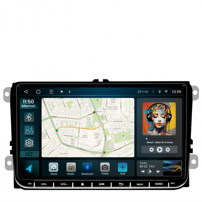 Navigatie Android Volkswagen/Skoda 4+64 | Hub64.ro [2]