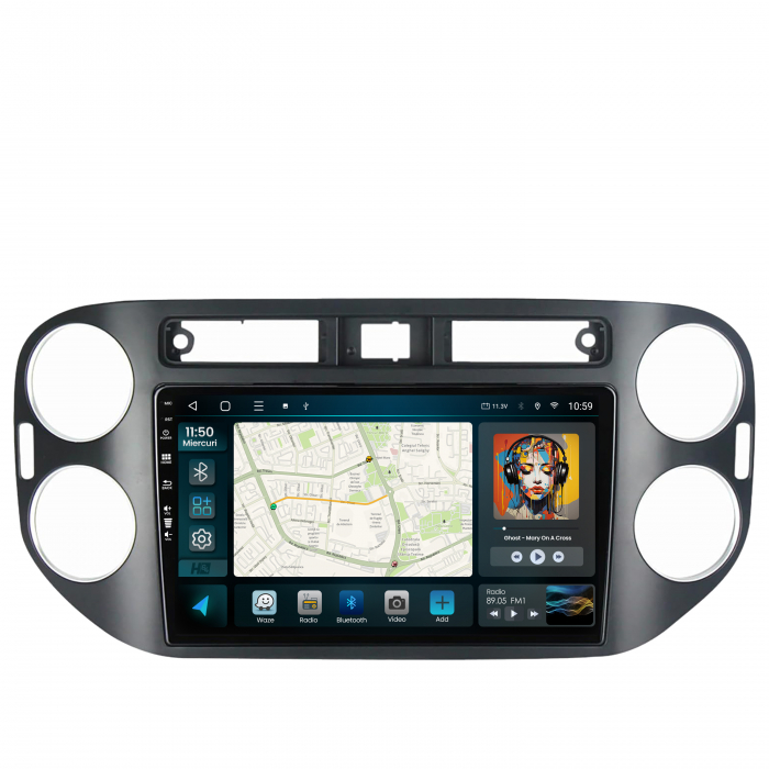 Navigatie QLED VW Tiguan (2010-2016) 4GB | Hub64.ro [2]