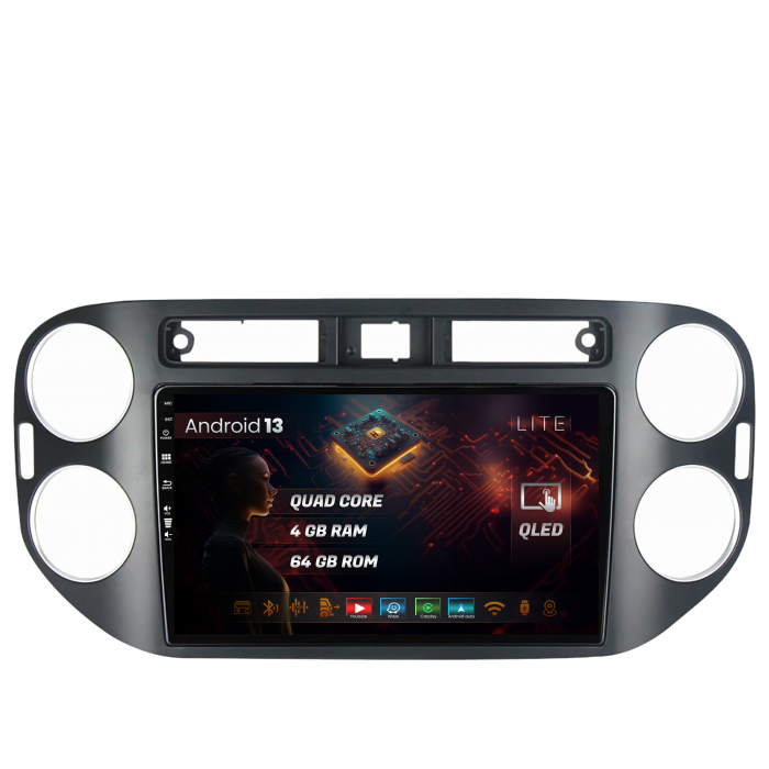 Navigatie QLED VW Tiguan (2010-2016) 4GB | Hub64.ro [1]