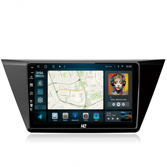 Navigatie Android VW Tiguan 2016-2020 8GB | Hub64.ro [2]