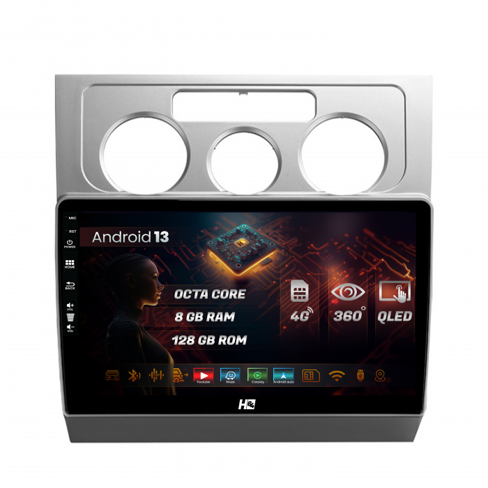 Navigatie Android 13 Volkswagen Touran 8GB | Hub64.ro [1]
