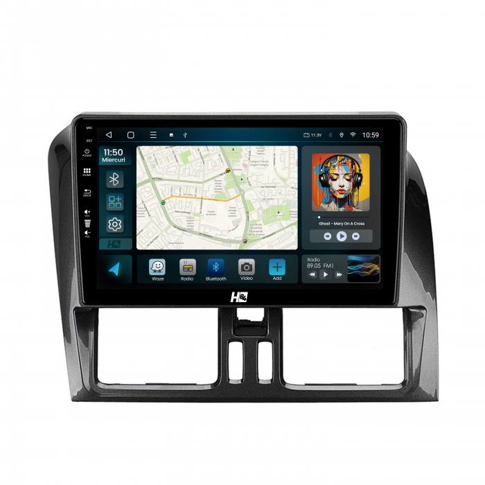 Navigatie QLED Volvo XC60 2008-2013 4GB | Hub64.ro [2]