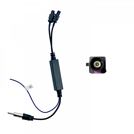 Accesorii multimedia - Adaptor antena Fakra cu amplificare dubla | Hub64.ro