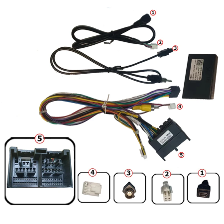 Cablaj Adaptor Ford Transit (2021+) pentru Navigații multimedia Android | HUB64.ro [1]