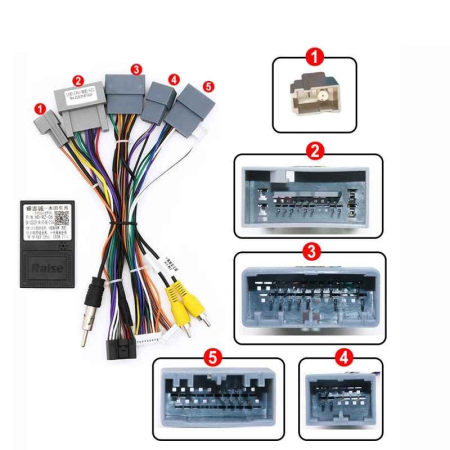 Cablaj Adaptor Honda CRV (2011-2016) pentru Navigații multimedia Android - Copie | HUB64.ro [1]