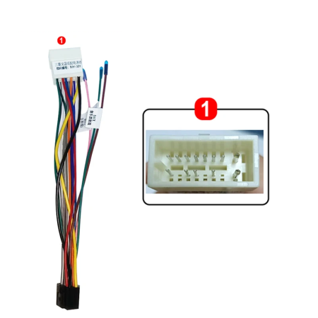 Cablaj Adaptor Mitsubishi Lancer (fara Rockford) (2006-2015) pentru Navigații multimedia Android | HUB64.ro [1]