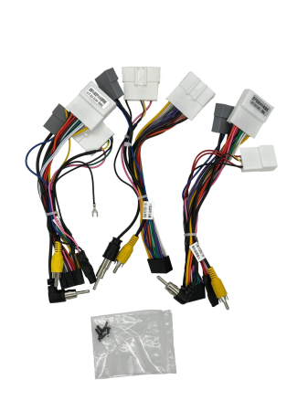 Conectică Nissan - Cablaj Adaptor Nissan Qashqai / Nissan Juke (2008-2013) cu camera spate, 360 si BOSE pentru Navigații multimedia Android | HUB64.ro