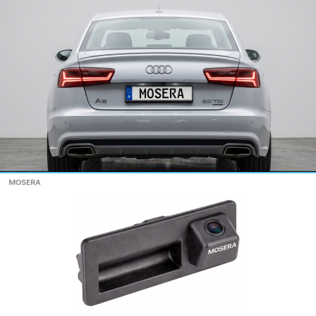 Camere Audi - Cameră marșarier Audi A6 C7 2010-2018 AHD 1080P/NTSC MOSERA