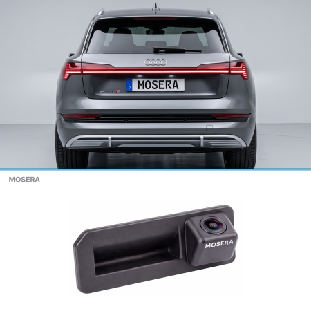Camere marșarier auto - Cameră marșarier Audi E-tron GE 2019+ în mâner AHD 1080P/NTSC MOSERA