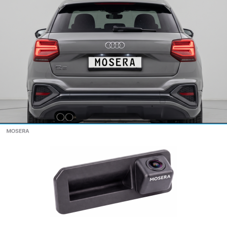 Camere marșarier auto - Cameră marșarier Audi Q2 2017+ în mâner AHD 1080P/NTSC MOSERA