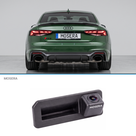 Camere marșarier auto - Cameră marșarier Audi RS5 F5 2018+ în mâner AHD 1080P/NTSC MOSERA