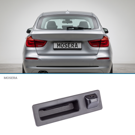 Camere marșarier auto - Cameră marșarier BMW Seria 3 Gran Turismo 2012-2017 în mâner AHD 1080P/NTSC MOSERA