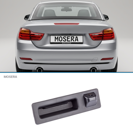 Camere marșarier auto - Cameră marșarier BMW Seria 4 Cabrio 2013-2017 în mâner AHD 1080P/NTSC MOSERA
