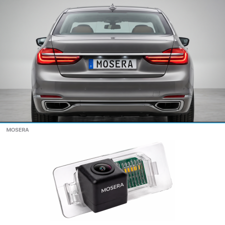 Camere BMW - Cameră marșarier BMW Seria 7 G11, G12 2015+ AHD 1080P/NTSC MOSERA