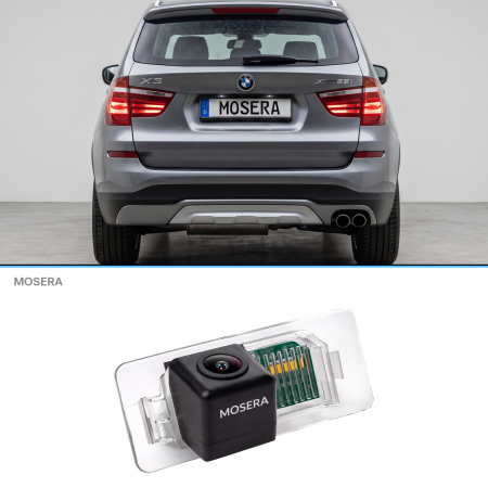 Camere BMW - Cameră marșarier BMW X3 F25 2010-2017 AHD 1080P/NTSC MOSERA