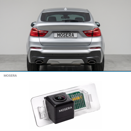 Camere marșarier auto - Cameră marșarier BMW X4 F26 2013-2018 AHD 1080P/NTSC MOSERA