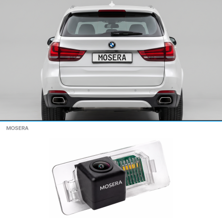 Camere marșarier auto - Cameră marșarier BMW X5 F15, F85 2013-2018 AHD 1080P/NTSC MOSERA