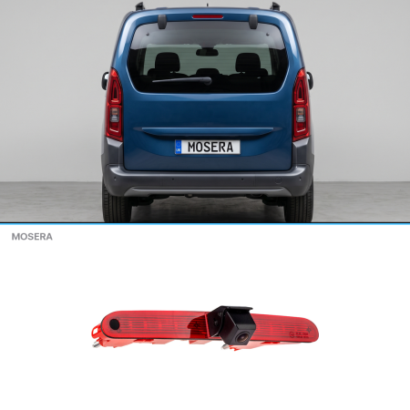 Camere marșarier auto - Cameră marșarier Citroën Berlingo 3 2018+ pe stop AHD 1080P/NTSC MOSERA