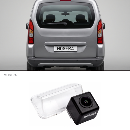 Camere marșarier auto - Cameră marșarier Citroen Berlingo II 2008-2018 AHD 1080P/NTSC MOSERA