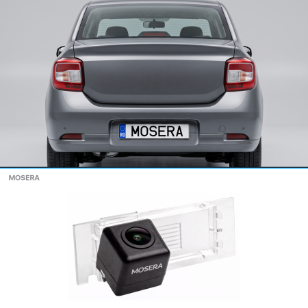 Camere marșarier auto - Cameră marșarier Dacia Logan 2 2012+ AHD 1080P/NTSC MOSERA