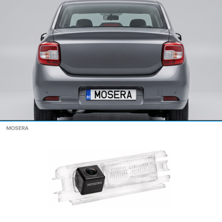 Camere marșarier auto - Cameră marșarier Dacia Logan 2004+ AHD 1080P/NTSC MOSERA