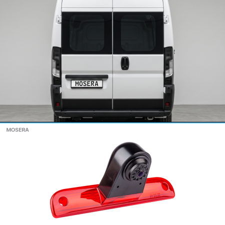Camere Fiat - Cameră marșarier Fiat Ducato 2006-prezent - Single / Dual pe stop AHD 1080P/NTSC MOSERA