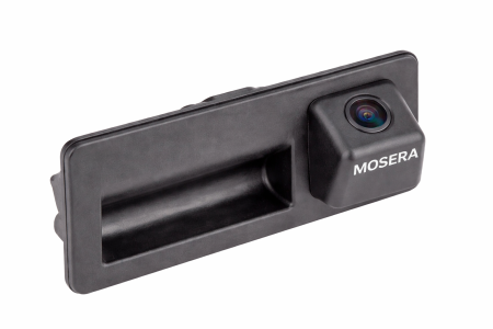 Camere marșarier auto - Camera Marsarier in Maner Audi A3, A4, A5, A6, Q3, Q5, Q7 - AHD 1080P / NTSC, Unghi 155 Grade, MOSERA