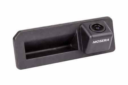 Camere marșarier auto - Camera Marsarier in Maner  Škoda Fabia Saloon, Karoq, Kodiaq, Superb, Scala - AHD 1080P / NTSC, Unghi 155 Grade, MOSERA